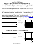 Rpd-41355 - Quarterly Pass-through Entity Withholding Tax Return Form - New Mexico Taxation And Revenue Department