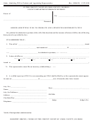 Form Ccp 0319 - Order Admitting Will To Probate And Appointing Representative
