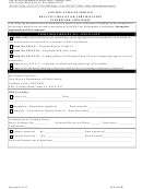 Continuation Of Service Reactivation Of Nm Certification Paperwork Checklist Form
