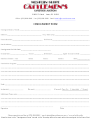 Consignment Form