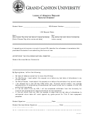 Leave Of Absence Request Natural Disaster Form