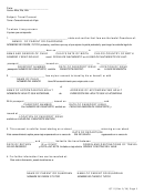 Form Qt-2 - Travel Consent Form Printable pdf