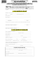 Application For A Minor's Employment Certificate Template - Government Of Guam, Department Of Labor