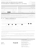 Form 23 - Application To Reinstate Payment Emp. Fein # Of Disability Compensation