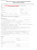 Form Dss Cbh-im - Referral For Temporary Assistance Through The South Dakota Indigent Medication Program - Department Of Social Services, State Of South Dakota