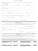 Citizen Use Permit Form - Ada County
