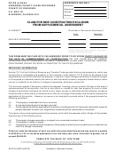 Claim Form For New Construction Exclusion From Supplemental Assessment