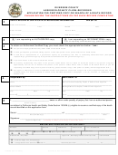 Form Acr 406 - Application For Certified Copy Or Search Of A Death Record - 2014