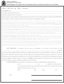 Fillable Appointment Form Of Director To Acknowledge Or Receive Service Of Process - State Of Missouri, Department Of Insurance Printable pdf