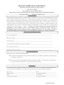 Request For Extension Of Time For Filing Bpp Rendition Form - Bexar Appraisal District, Business Personal Property Department