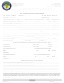 Alarm Permit Application Form