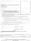 Form Supcv-1013b - Application And Stipulation For Order To Change Status Conference Date (family Law) - Superior Court Of California, County Of Santa Cruz