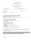 Mpnthly Prepayment Form - Sales And Use Tax - City Of Unalaska