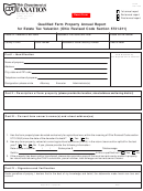 Form Et 36 - Qualified Farm Property Annual Report Form For Estate Tax Valuation - 2005