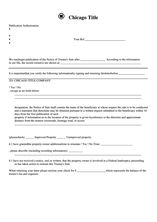 Publication Authorization Form Printable pdf