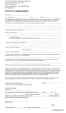 Notice Of Commencement Form - State Of Florida, City Of Ocala
