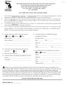 Tick Identification And Testing Form