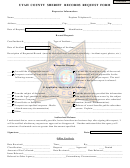 Utah County Sheriff Records Request Form