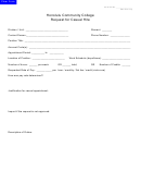 Form 20a-1 Honolulu Community College - Request For Casual Hire