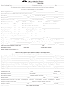 Patient Registration Form - Maine Medical Center