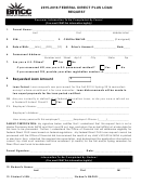 Federal Direct Plus Loan Request Form