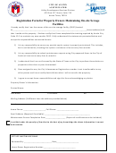 Registration Form For Property Owners Maintaining On-site Sewage Facilities - Austin Water