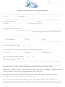 Waxing Consent / Client Intake Form