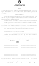 Unit Charter Application Form - American Legion Auxiliary Printable pdf