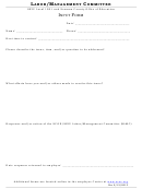 Input Form - Labor Management Committee