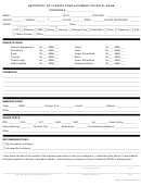 Form Wmc-013 - University Of Florida Preplacement Physical Exam Wmc-013