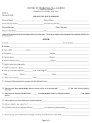 Form A Pre-nuptial Questionnaire