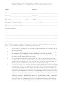 Boarding / Daycare / Grooming Agreement Form
