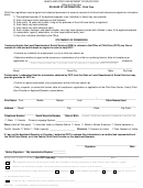 Form Occ 1260 - Release Of Information - Child Care