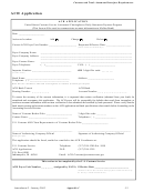 Ach Application Form - U.s. Customs Service