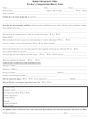 Form Wch-209 Worker's Compensation History Form