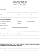 Real Property Appeal Form - Henderson County Tax Department
