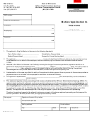 Form Mn Mo0001 (9/15) - Motion/application To Intervene