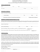 Form Tr-95 - Insurance Settlement Affidavit - Kansas Department Of Revenue