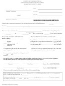 Form Dr 8.30 - Request For Transcription Form - Court Of Common Pleas, Ohio