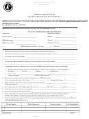 Dbe Description Of Work And Field Monitoring Report (exhibit A) Form