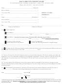 Small Claims Subpoena Form - Salt Lake City Justice Court