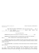 2012 Free Trader Agreement Template