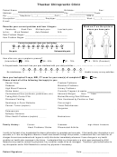 Patient Intake Form - Chiropractic