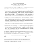 Assumption And Acknowledgement Of Risks And Release Of Liability Agreement Template