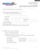 Application Form - Muskegon County Equalization