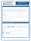 Form 3291-ek Automatic Payment Form