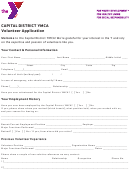 Volunteer Application Form - Capital District Ymca