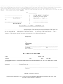 Motion For A Fair Trial Venue Change Form - Harris County, Texas