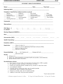 Form H.4.6 - Student Health Referral