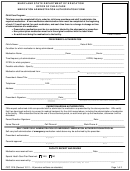 Form Occ 1216 - Medication Administration Authorization Form - Maryland State Department Of Education